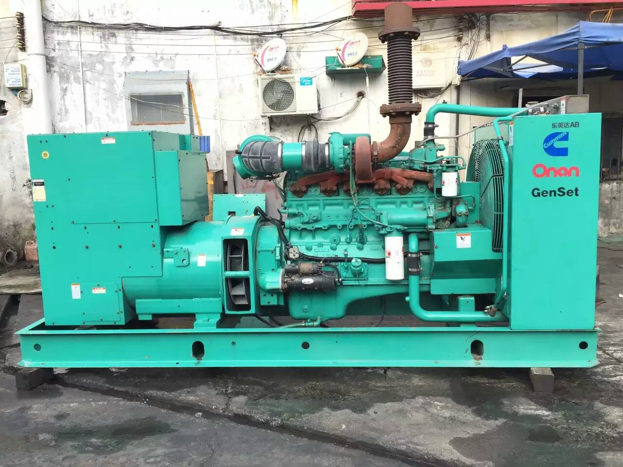 德清租赁发电机-柴油发电机不正常冒烟的原因